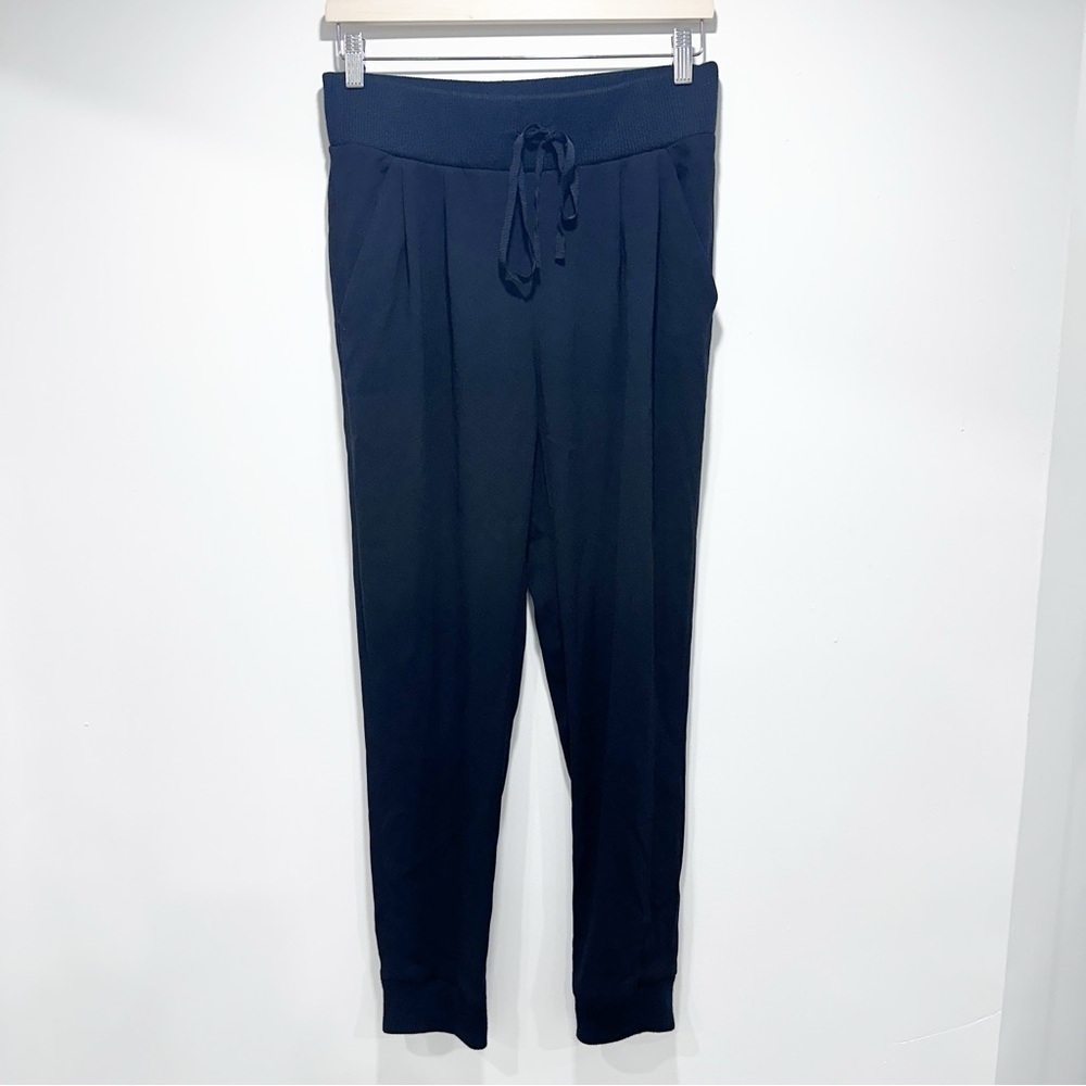 Wilfred Black Tapered Drawcord Pants Size 2